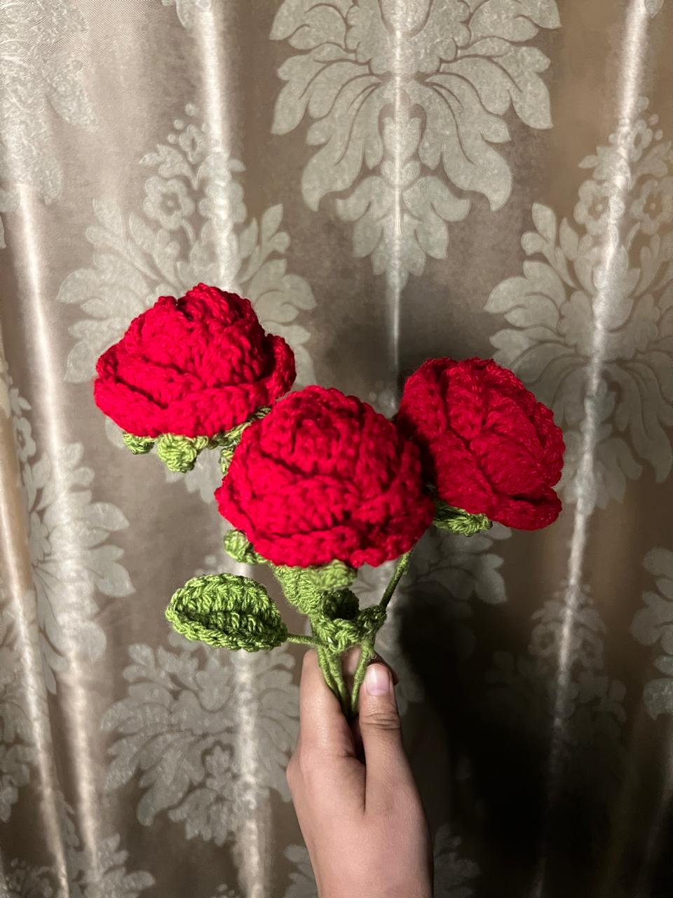 The Eternal Bouquet (Set Of Three Roses)