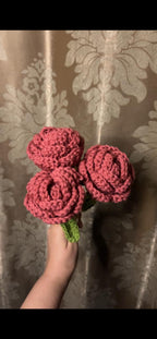 The Eternal Bouquet (Set Of Three Roses)